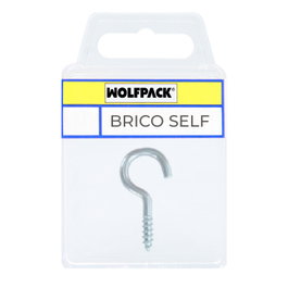 WOLFPACK LINEA PROFESIONAL Crochet Brico-self zingué 20x70 mm (Pack de 8)</div>