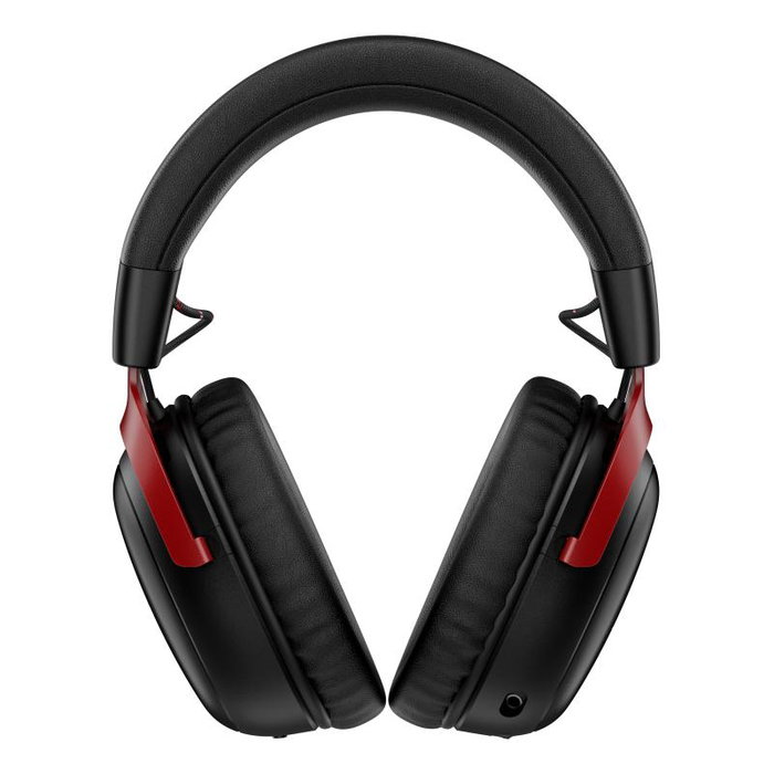 HyperX Cloud III S Wireless Noir et Rouge, Casque Gamer Sans Fil avec Bluetooth et 2,4 GHz