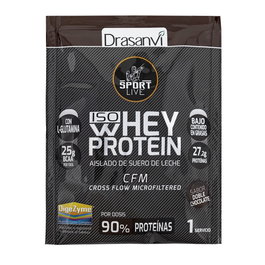 DRASANVI SPORT LIVE Whey Protein Isolat Double Chocolat 500g