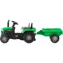 Buddy Toys BPT 1013 - Tracteur à pédales avec remorque amovible pour enfant - Siège réglable, capacité 35 kg - Plastique robuste - Jouet pour enfants dès 3 ans