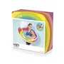 Bestway - Bouée de natation arc-en-ciel pour adultes - Dimensions 1,07 m - Confortable, colorée, résistante et durable
