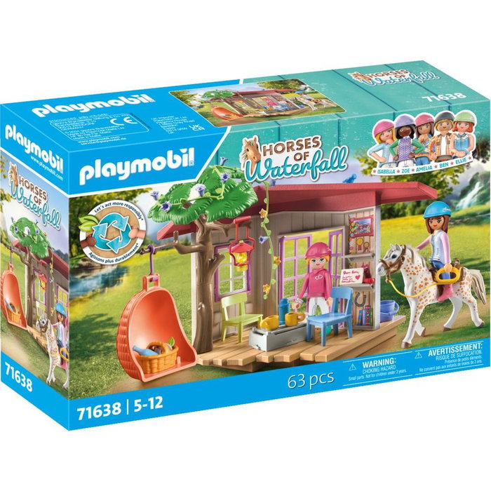 Playmobil Club d'équitation Horses of Waterfall, 63 pièces Playmobil Club d'équitation Horses of Waterfall, 63 pièces