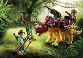 Playmobil Triceratops Figurine Dinosaure