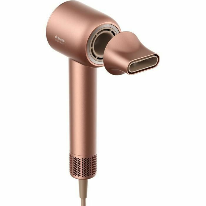 Dreame Hair Glory - Sèche-cheveux professionnel compact rose, 110000 tr/min, 70 m/s, ions négatifs - Réf. DREAME Hair Glory
