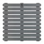 Parquet Wenko 22947100 Plastique Intérieur/Extérieur 55 x 55 cm Gris foncé