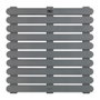 Wenko 22947100 - Dalle de douche antidérapante grise 55 x 55 cm, usage intérieur et extérieur
