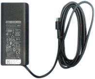 Dell Adaptateur Secteur AC 65W USB-C avec Cordon d'Alimentation 3 Broches C6, 19.5V, 5V/9V/15V/20V, 1m, Charge Rapide pour PC Portable