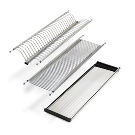 Emuca Égouttoir Drynox module 900 mm en acier inoxydable