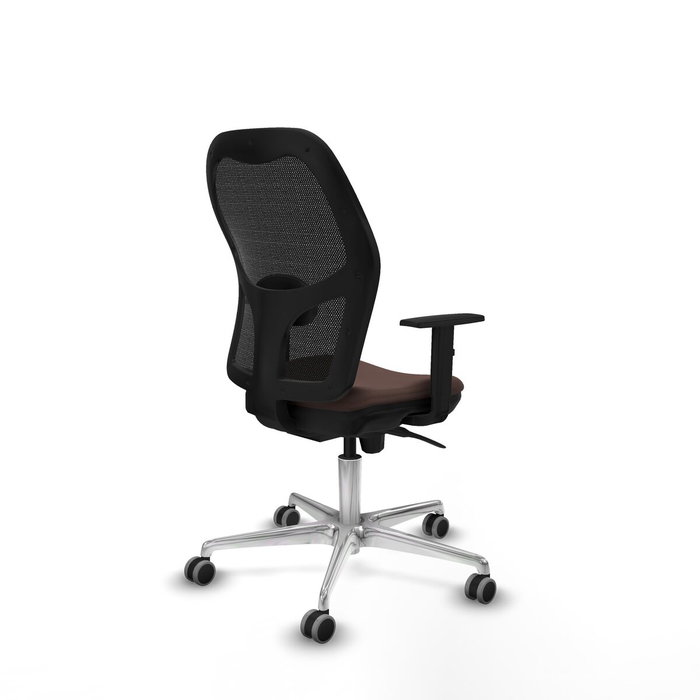 Piqueras y Crespo Chaise de Bureau 1D086G0 Noir Brun foncé