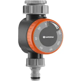 Gardena Minuterie d'Arrosage Programmable Micro-Drip 1169-20, Réglable 5 à 120 Min, Résistante aux Intempéries, Sans Pile