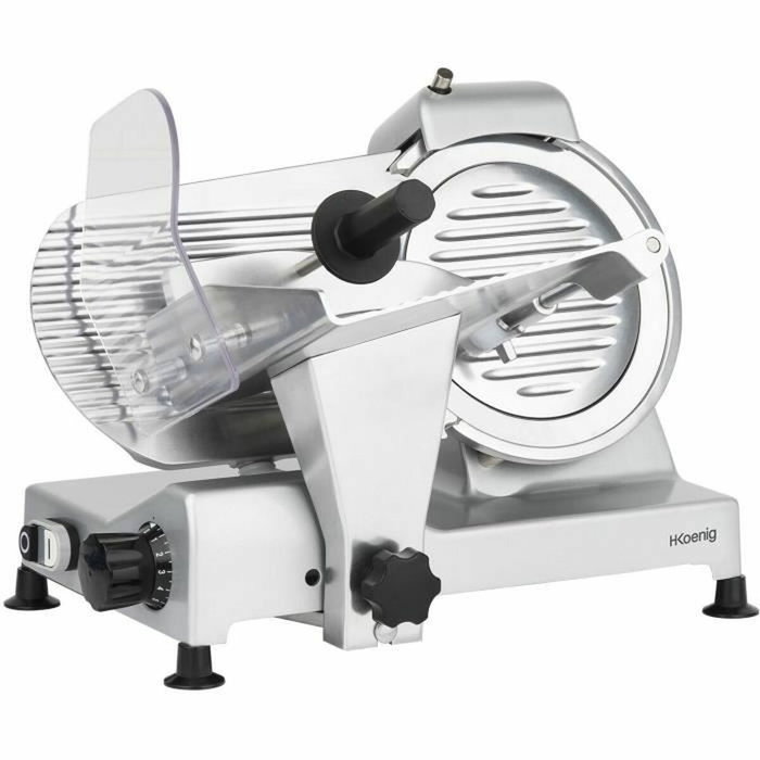 H.Koenig MSX220 Trancheuse à viande Gris, 240 W, Lame 220 mm H.Koenig MSX220 Trancheuse à viande Gris, 240 W, Lame 220 mm