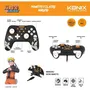 Konix Manette Filaire Naruto Shippuden pour Nintendo Switch et PC avec Vibration et Câble de 3 m - Noire