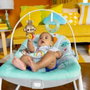 Bright Starts Transat bébé évolutif Arc-en Ciel, bleu, Vibrations apaisantes