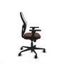 Piqueras y Crespo 3D036N0 Chaise de Bureau Blanc et Brun foncé