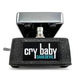 DUNLOP Pedal Wah Crybaby Daredevil Fuzz - Pédale d'effet wah-wah avec fuzz intégré pour guitare