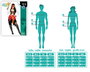Déguisement Pirate Corsaire Adulte Femme XXL - Costume 4 Pièces (Bandeau, T-shirt, Ceinture, Jupe) Multicolore en Polyester