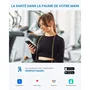Renpho Elis Solar 2 A020 Pèse-personne connecté Bluetooth Recharge solaire Noir