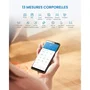 Renpho Elis Solar 2 A020 Pèse-personne connecté Bluetooth Recharge solaire Noir