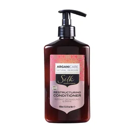 Arganicare Après-shampooing Silk Protein Démêlant et Nourrissant 400 ml