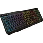 The G-Lab KEYZ TUNGSTEN EX - Clavier gamer sans fil 2.4 GHz compact avec rétroéclairage RGB, 32 macros et touches anti-ghosting pour PC gaming