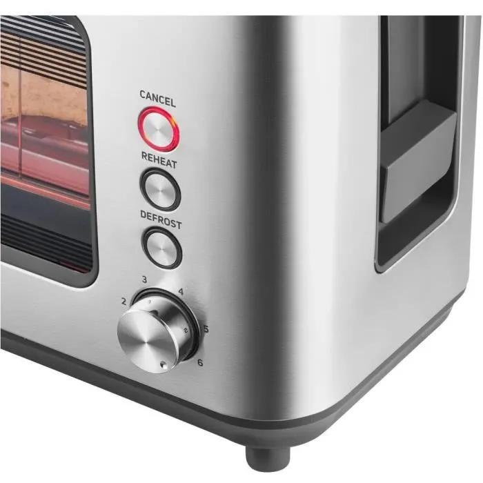 Sencor STS 4050SS Grille-pain en Acier inoxydable