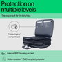 HP Travel Plus Sacoche Ordinateur Portable 14 Pouces, 15-20 L, Polyester Recyclé, Compartiment Rembourré, Poche Antivol RFID, 180° Ouverture