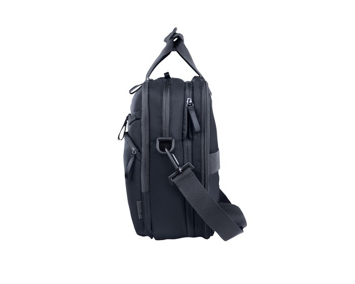 HP Travel Plus Sacoche Ordinateur Portable 14 Pouces, 15-20 L, Polyester Recyclé, Compartiment Rembourré, Poche Antivol RFID, 180° Ouverture HP Travel Plus Sacoche Ordinateur Portable 14 Pouces, 15-20 L, Polyester Recyclé, Compartiment Rembourré, Poche Antivol RFID, 180° Ouverture