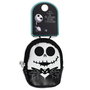 Disney - Porte-clés mini sac à dos 3D Jack Skellington - La Nuit avant Noël (Nightmare Before Christmas) - Avec fermeture éclair et mousqueton