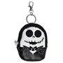 Disney - Porte-clés mini sac à dos 3D Jack Skellington - La Nuit avant Noël (Nightmare Before Christmas) - Avec fermeture éclair et mousqueton