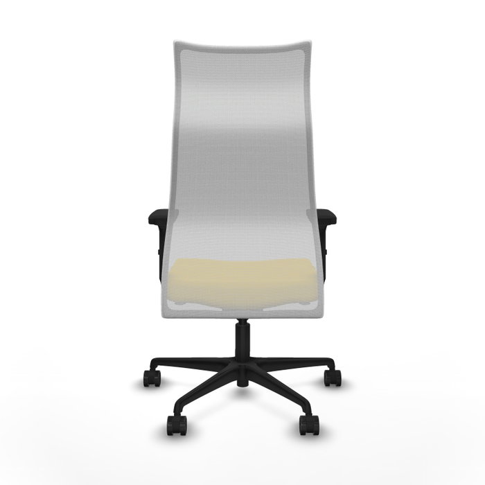 Piqueras y Crespo Chaise de Bureau Albacete Jaune et Blanc Piqueras y Crespo Chaise de Bureau Albacete Jaune et Blanc