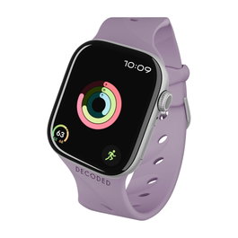 Decoded Ares Splice Strap Silicone Purple Haze pour Apple Watch 40/42mm
