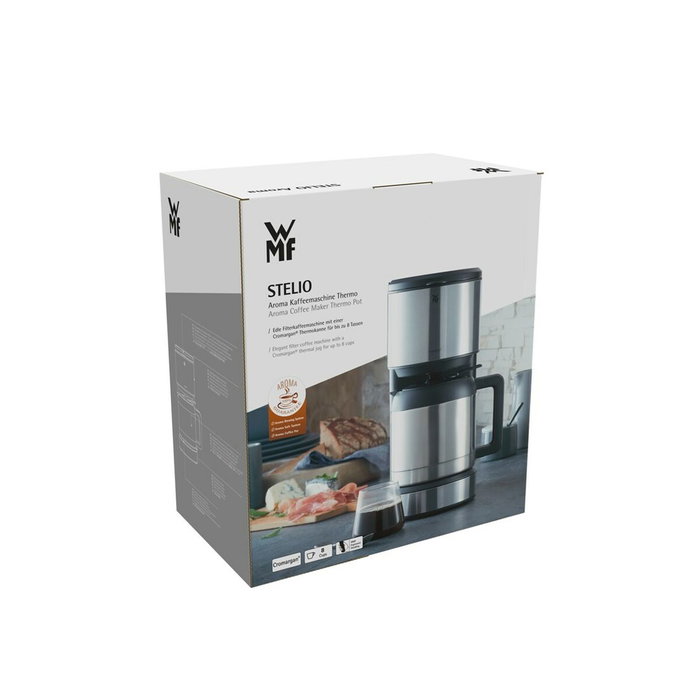 Cafetière goutte à goutte WMF 412160011 Noir Acier 1000 W 1 L