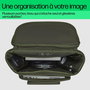 HP Sac à dos modulaire 3-en-1 pour PC portable 15,6 pouces - 27 L - Conçu avec plastique recyclé - Housse détachable