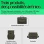 HP Sac à dos modulaire pour PC portable 15,6 pouces Gris/Vert