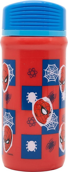 Spider-Man Bouteille d'eau Twister Sport 390 ml Bleu et Rouge