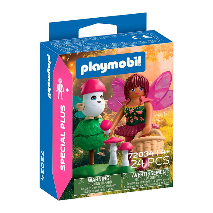 Playmobil - Hada Con Ayudante Special Plus 72034 - Figurine Fée de la Forêt avec Compagnon - Jouet Enfant +4 ans Playmobil - Hada Con Ayudante Special Plus 72034 - Figurine Fée de la Forêt avec Compagnon - Jouet Enfant +4 ans