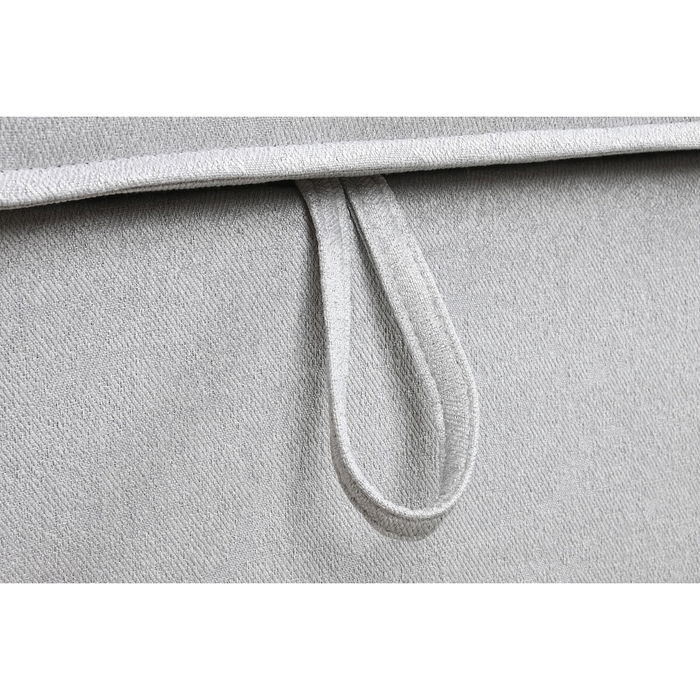 Canapé Convertible Home ESPRIT Gris clair Moderne 220 x 153 x 88 cm