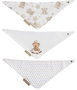 BigBuy Kids Ensemble de Bavoirs Bear 3 Pièces