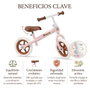 Toimsa Draisienne en Fer Rosa Vintage 10" - pour Enfants de plus de 2 ans (24 mois à 3 ans)