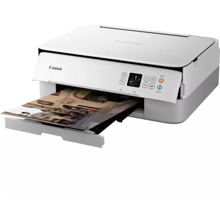 Canon - Imprimante Multifonction Jet d'Encre Couleur PIXMA TS5351i - WiFi, Impression Numérisation Copie, Recto-Verso Automatique, pour Bureau et Créatifs