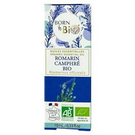 BORN TO BIO Huile essentielle organique de romarin camphré 10 ml
