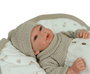 Muñecas Arias Reborn Bébé Poupée Reborn Noa 40 cm Beige avec Couverture d'Hiver