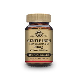 SOLGAR Hierro Gentle 20 mg, 180 capsules