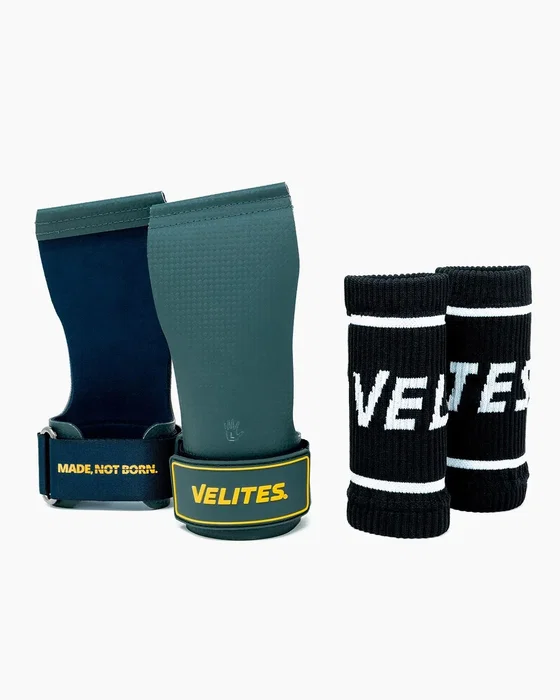 Velites Bandes sans magnésie Quad Ultra - XL - Vert foncé et Bleu Velites Bandes sans magnésie Quad Ultra - XL - Vert foncé et Bleu
