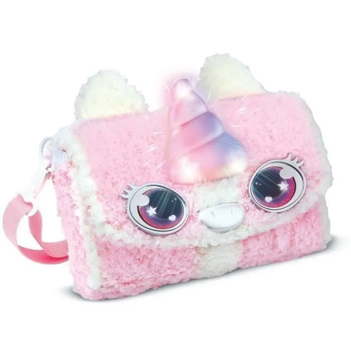 VTECH Kid'Couture - Mon Sac Magic'Fashion en Forme de Licorne Interactif à Coudre, avec Lumière et Sons, Corne Tactile, Référence: Idioma français VTECH Kid'Couture - Mon Sac Magic'Fashion en Forme de Licorne Interactif à Coudre, avec Lumière et Sons, Corne Tactile, Référence: Idioma français
