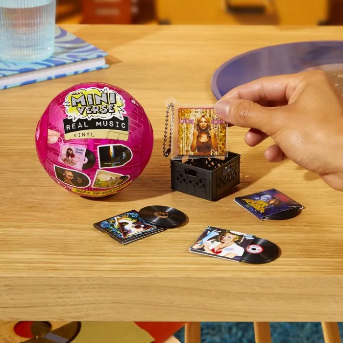 Miniverse Real Music - Vinyles avec accessoires et porte-clés Miniverse Real Music - Vinyles avec accessoires et porte-clés