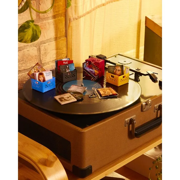 Miniverse Real Music - Vinyles avec accessoires et porte-clés Miniverse Real Music - Vinyles avec accessoires et porte-clés