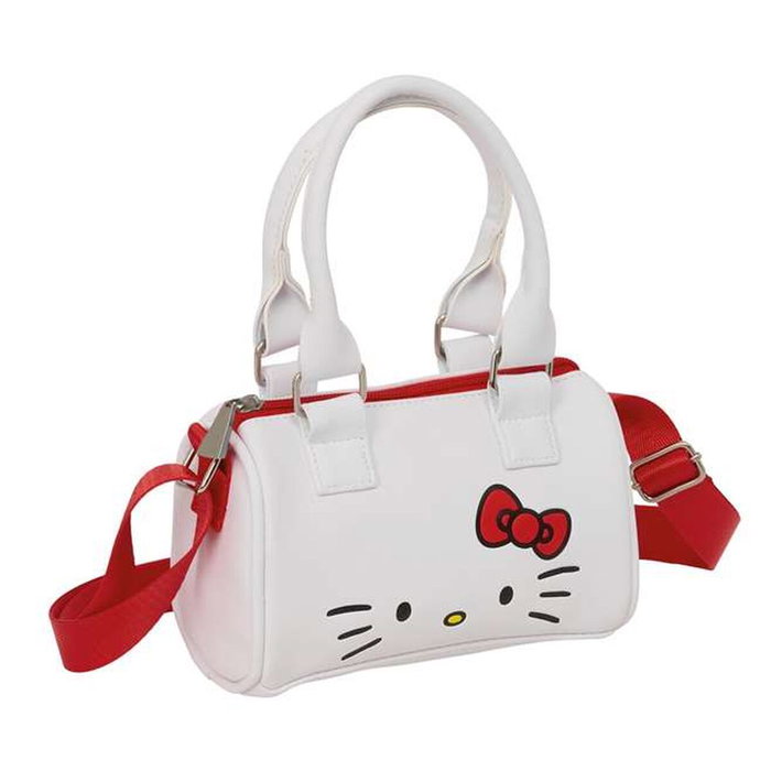 Sac à Bandoulière Hello Kitty 16 X 10 X 7,5 CM Blanc Sac à Bandoulière Hello Kitty 16 X 10 X 7,5 CM Blanc