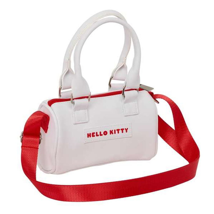 Sac à Bandoulière Hello Kitty 16 X 10 X 7,5 CM Blanc Sac à Bandoulière Hello Kitty 16 X 10 X 7,5 CM Blanc