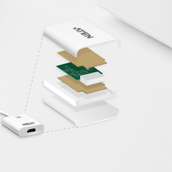 Aten Adaptateur Actif DisplayPort vers HDMI 4K VC986